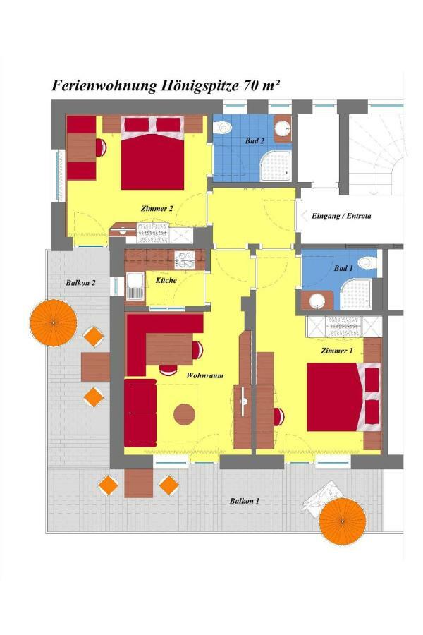 Ferienwohnungen Obermoarhof Lagundo Εξωτερικό φωτογραφία